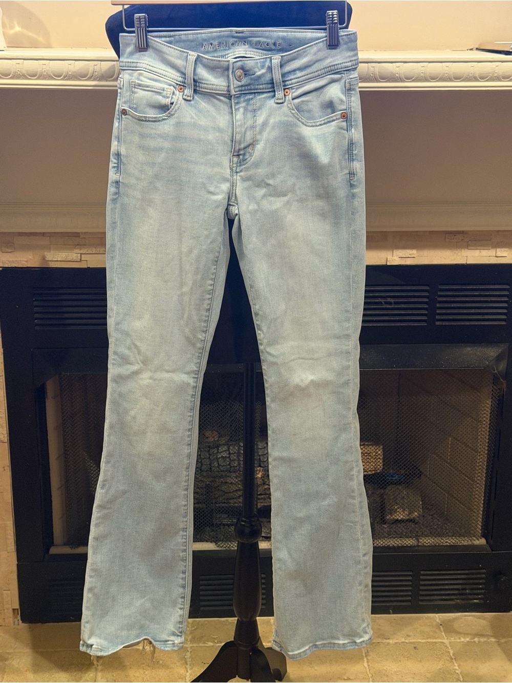 American Eagle Outfitters Light Wash Flare Jeans